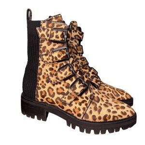 Dolce vita leopard boots